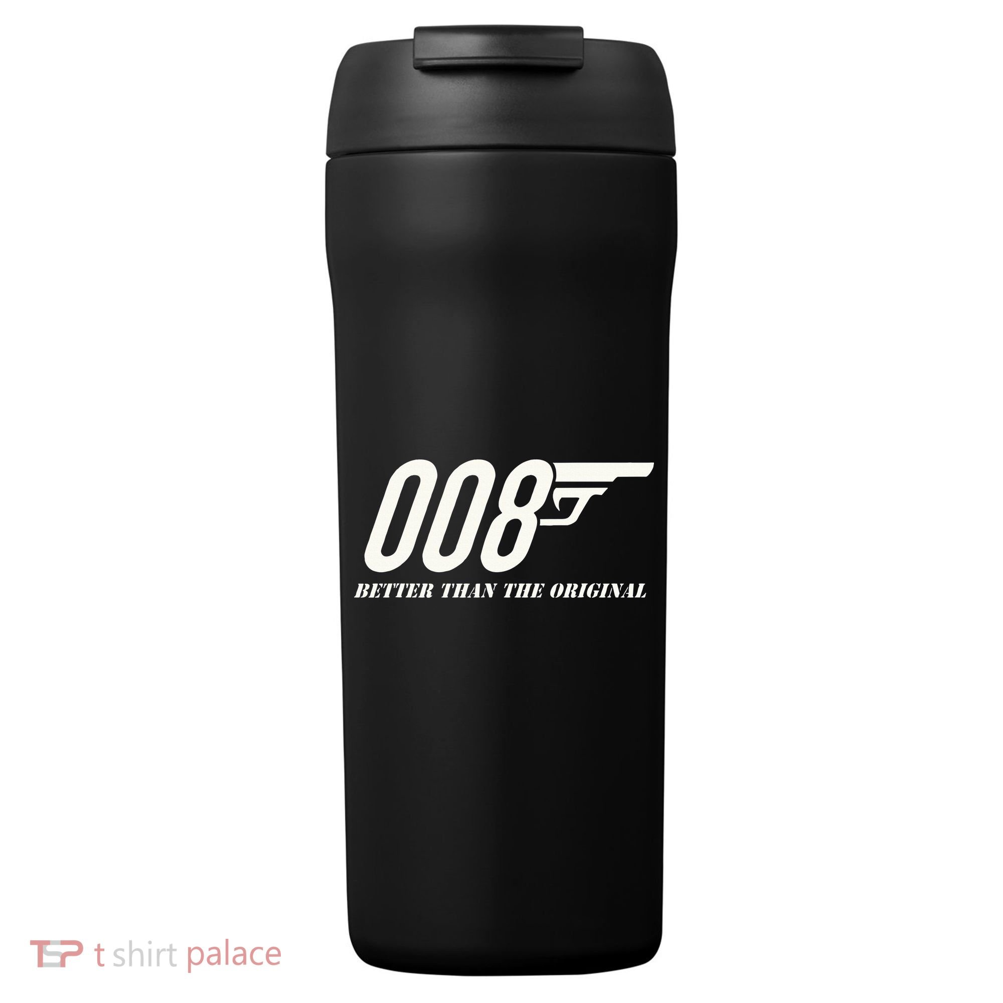 British Secret Agent 007 + 1 Better Than The Original 24oz Duet Stainless Steel Tumbler