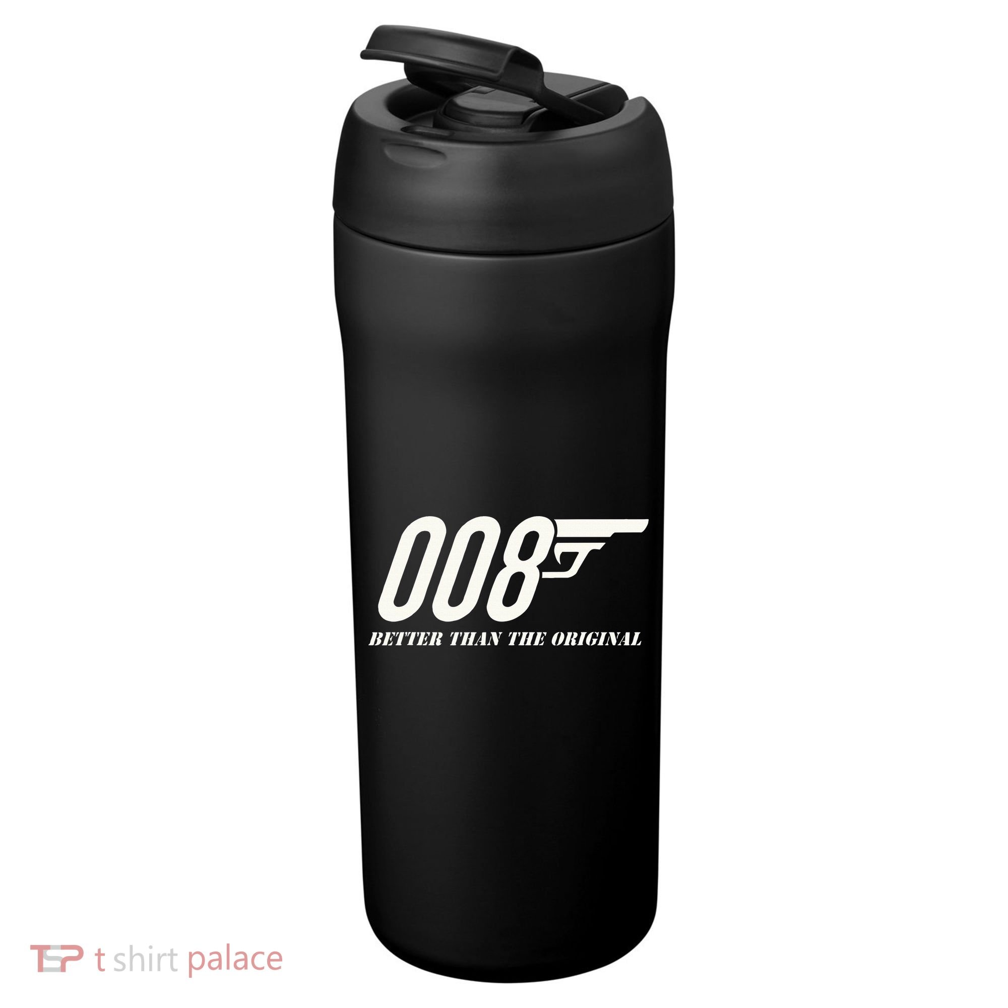 British Secret Agent 007 + 1 Better Than The Original 24oz Duet Stainless Steel Tumbler
