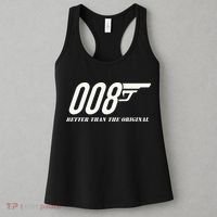 British Secret Agent 007 + 1 Better Than The Original Women's Tank Top thumb 3