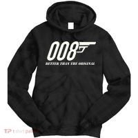 British Secret Agent 007 + 1 Better Than The Original Tie Dye Hoodie thumb 0