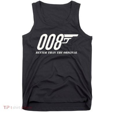 British Secret Agent 007 + 1 Better Than The Original Tank Top