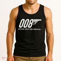 British Secret Agent 007 + 1 Better Than The Original Tank Top thumb 3