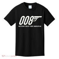 British Secret Agent 007 + 1 Better Than The Original Kids T-Shirt thumb 0