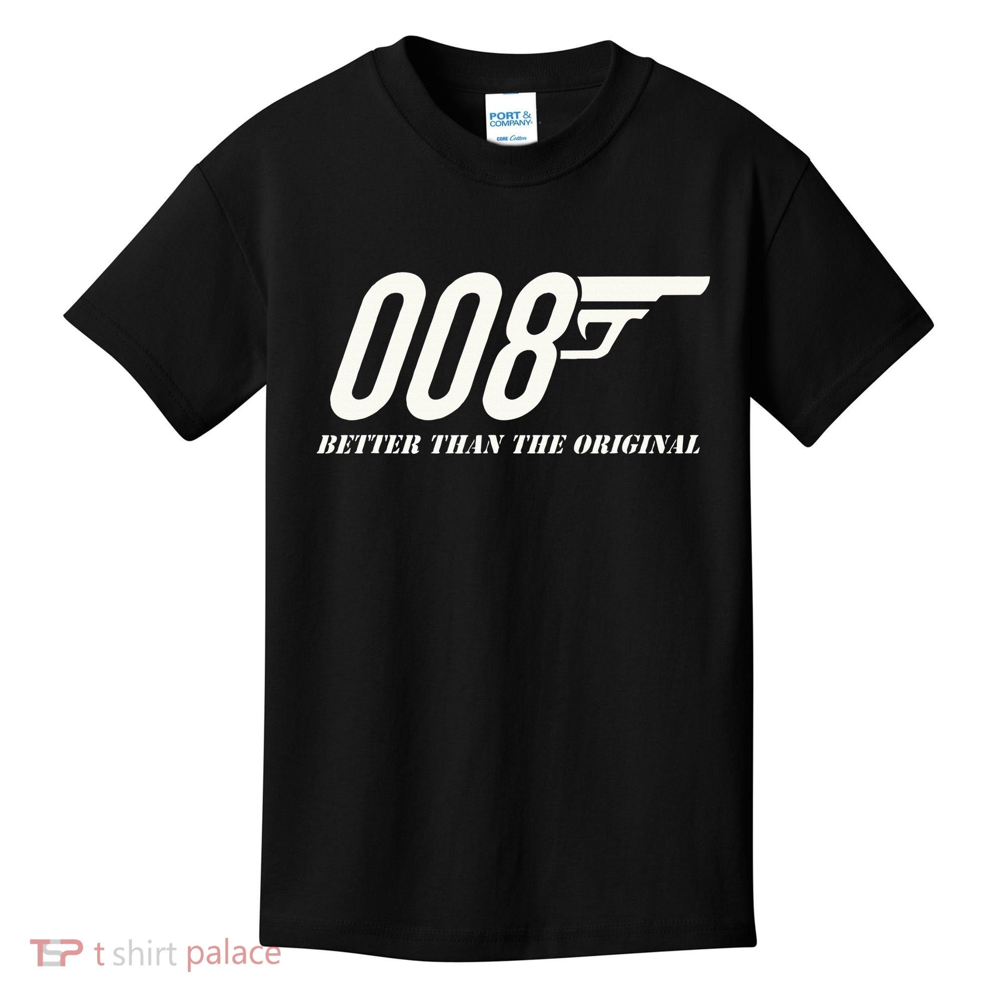 British Secret Agent 007 + 1 Better Than The Original Kids T-Shirt