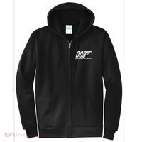 British Secret Agent 007 + 1 Better Than The Original Full Zip Hoodie thumb 0