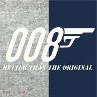 British Secret Agent 007 + 1 Better Than The Original Kids Colorblock Raglan Jersey thumb 2