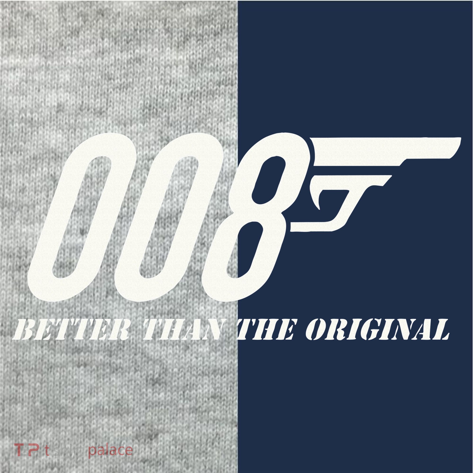 British Secret Agent 007 + 1 Better Than The Original Kids Colorblock Raglan Jersey
