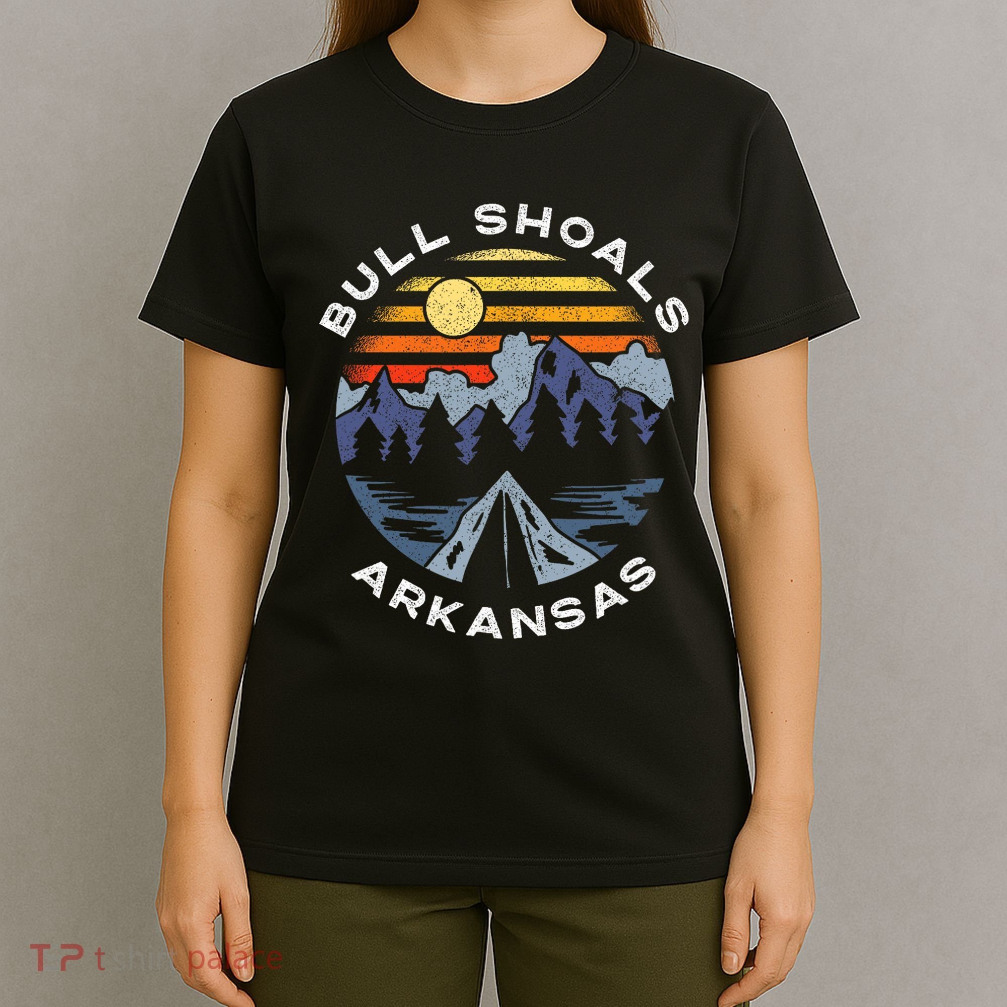 Bull Shoals Arkansas Mountains Vacation Souvenir T-Shirt