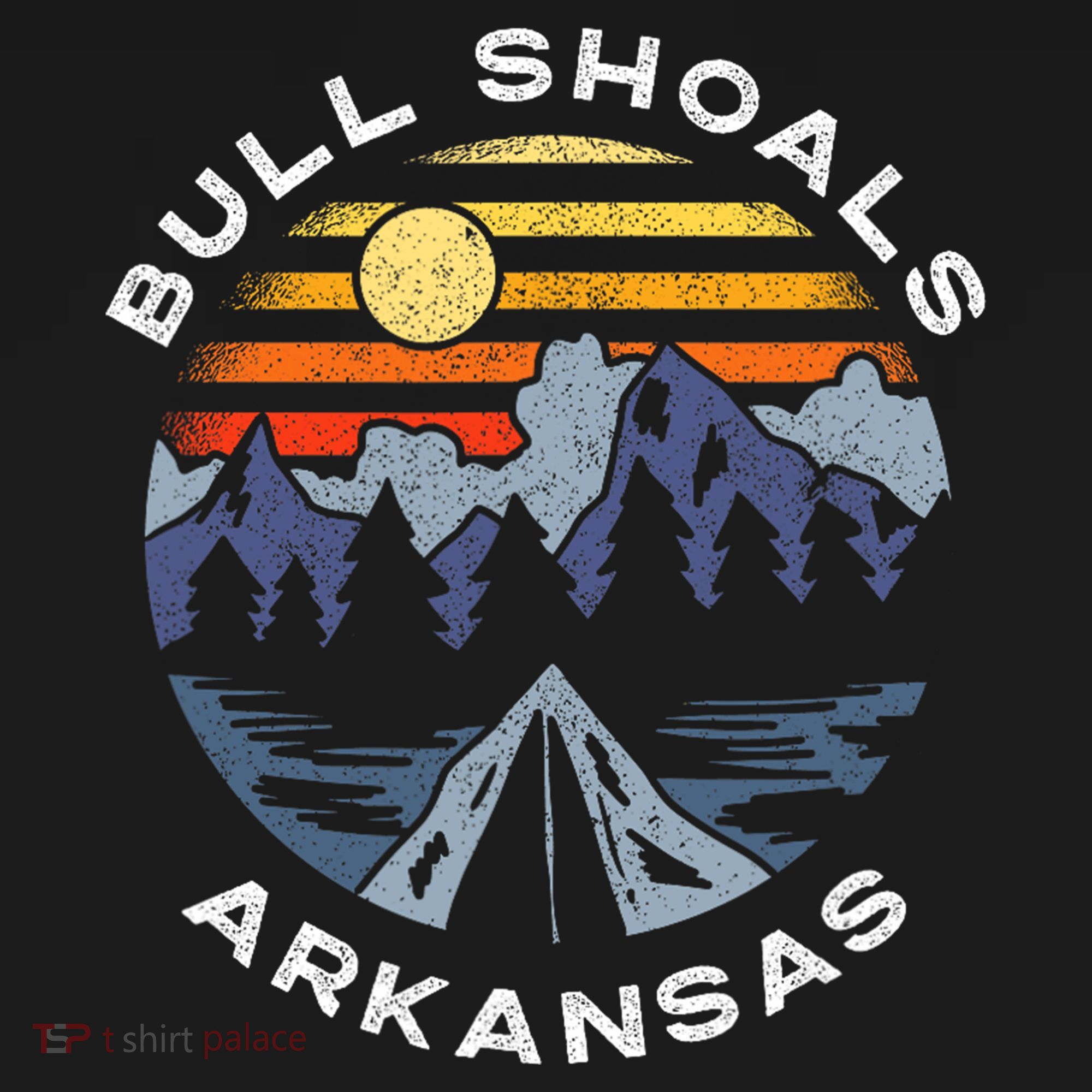 Bull Shoals Arkansas Mountains Vacation Souvenir Women's Hoodie