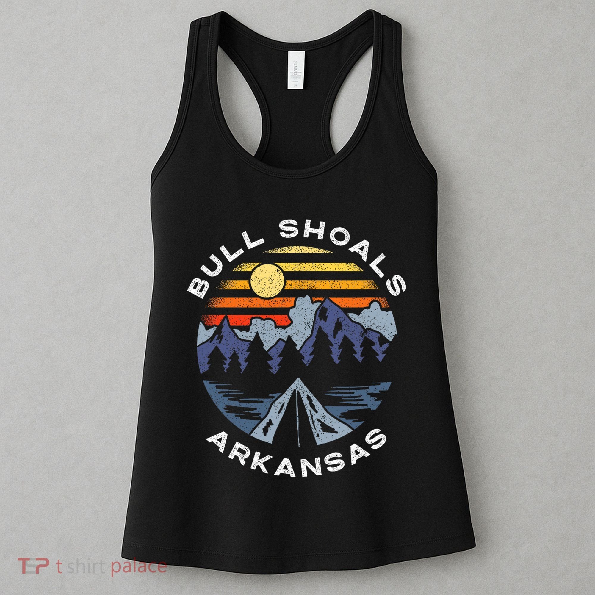 Bull Shoals Arkansas Mountains Vacation Souvenir Women's Tank Top