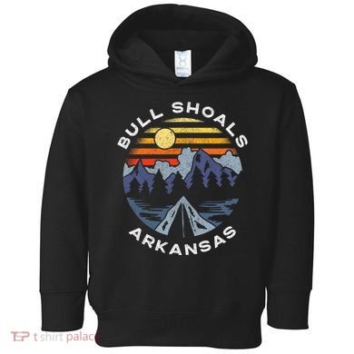 Bull Shoals Arkansas Mountains Vacation Souvenir Toddler Hoodie