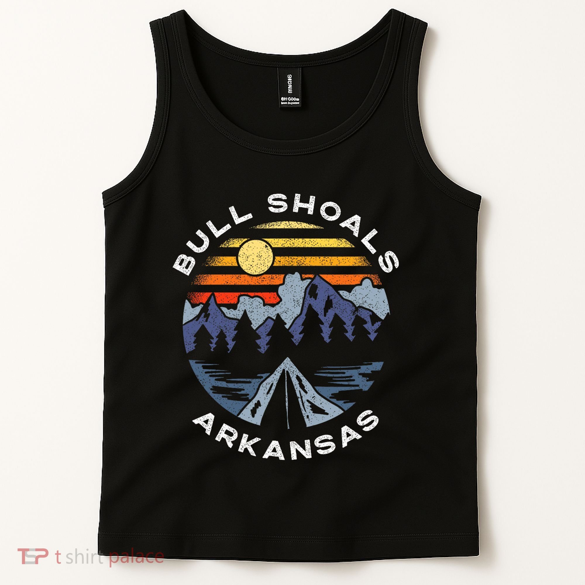 Bull Shoals Arkansas Mountains Vacation Souvenir Tank Top