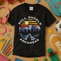 Bull Shoals Arkansas Mountains Vacation Souvenir Kids T-Shirt thumb 3