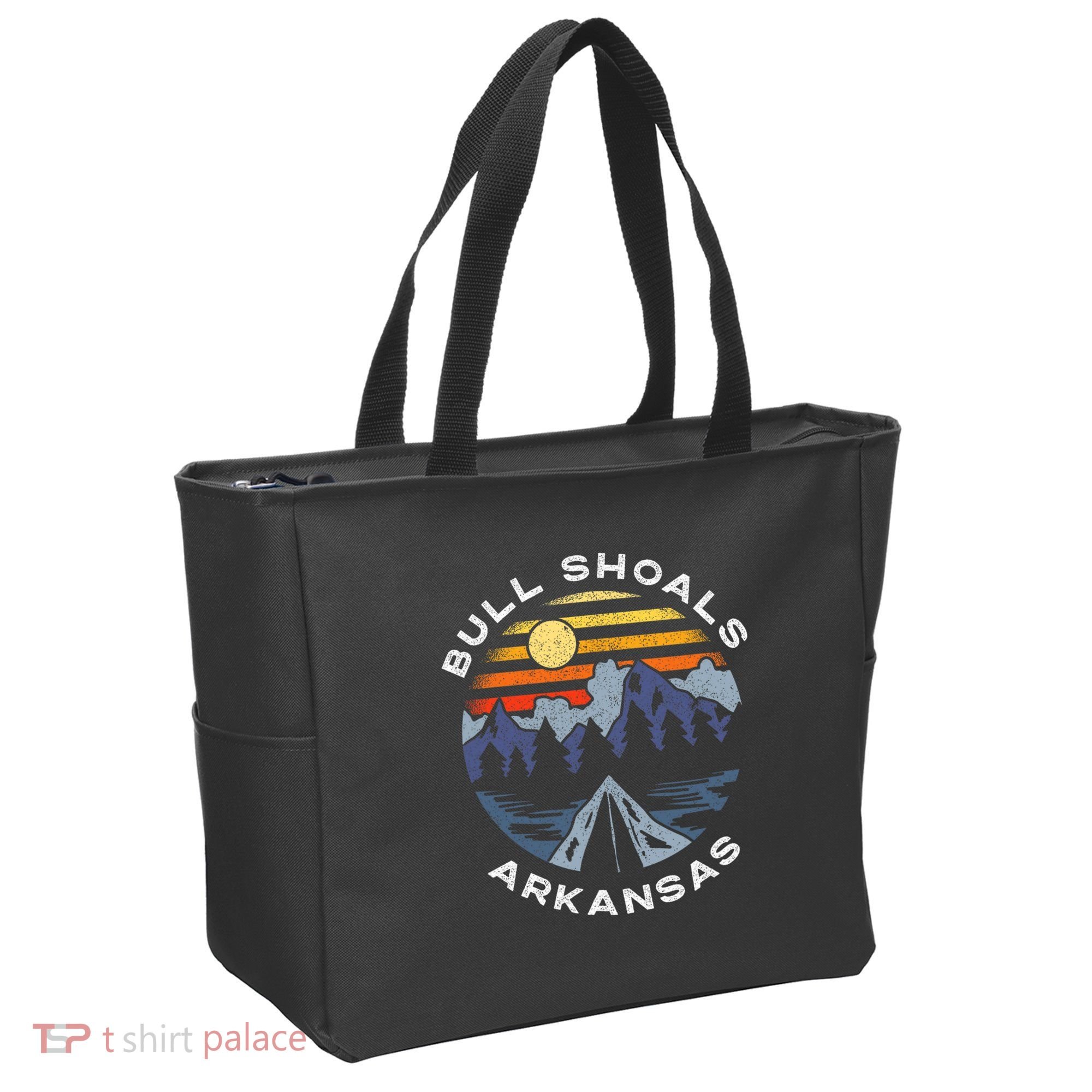 Bull Shoals Arkansas Mountains Vacation Souvenir Tote Bag