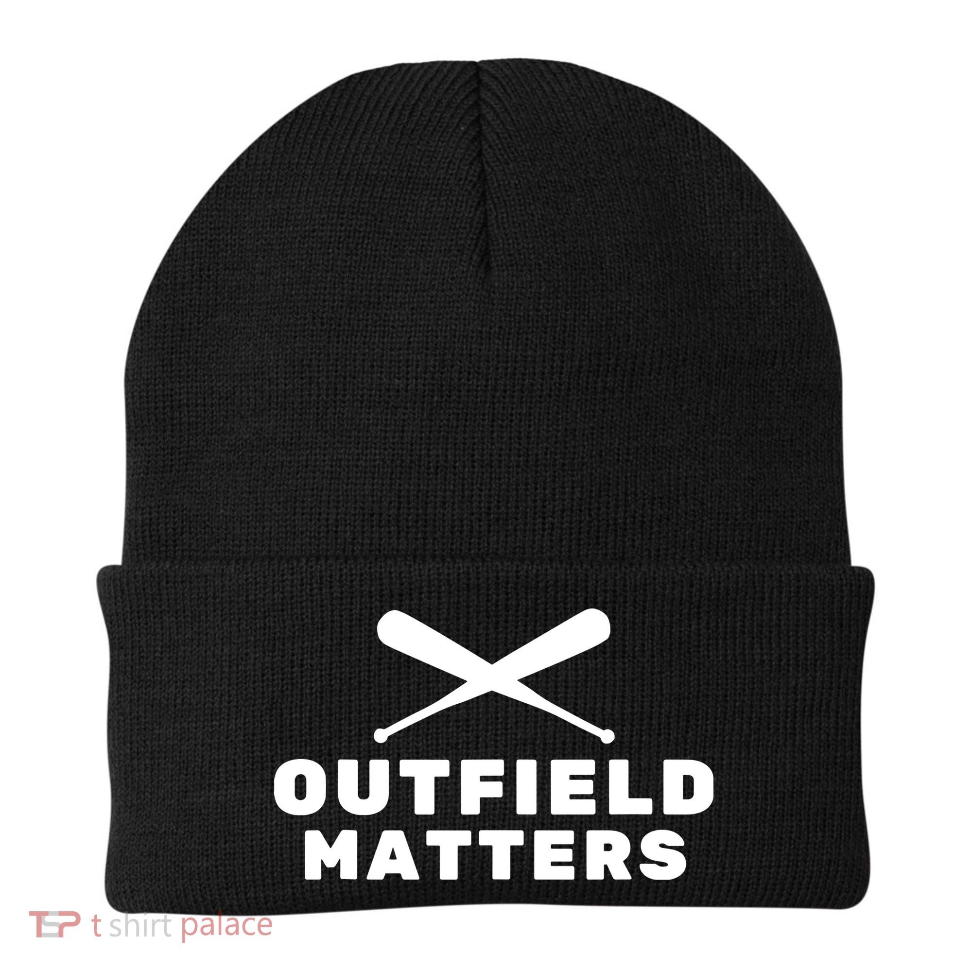 Baseball Sport Baseball Outfield Matters Baseball Outfields Tank Top Beanie