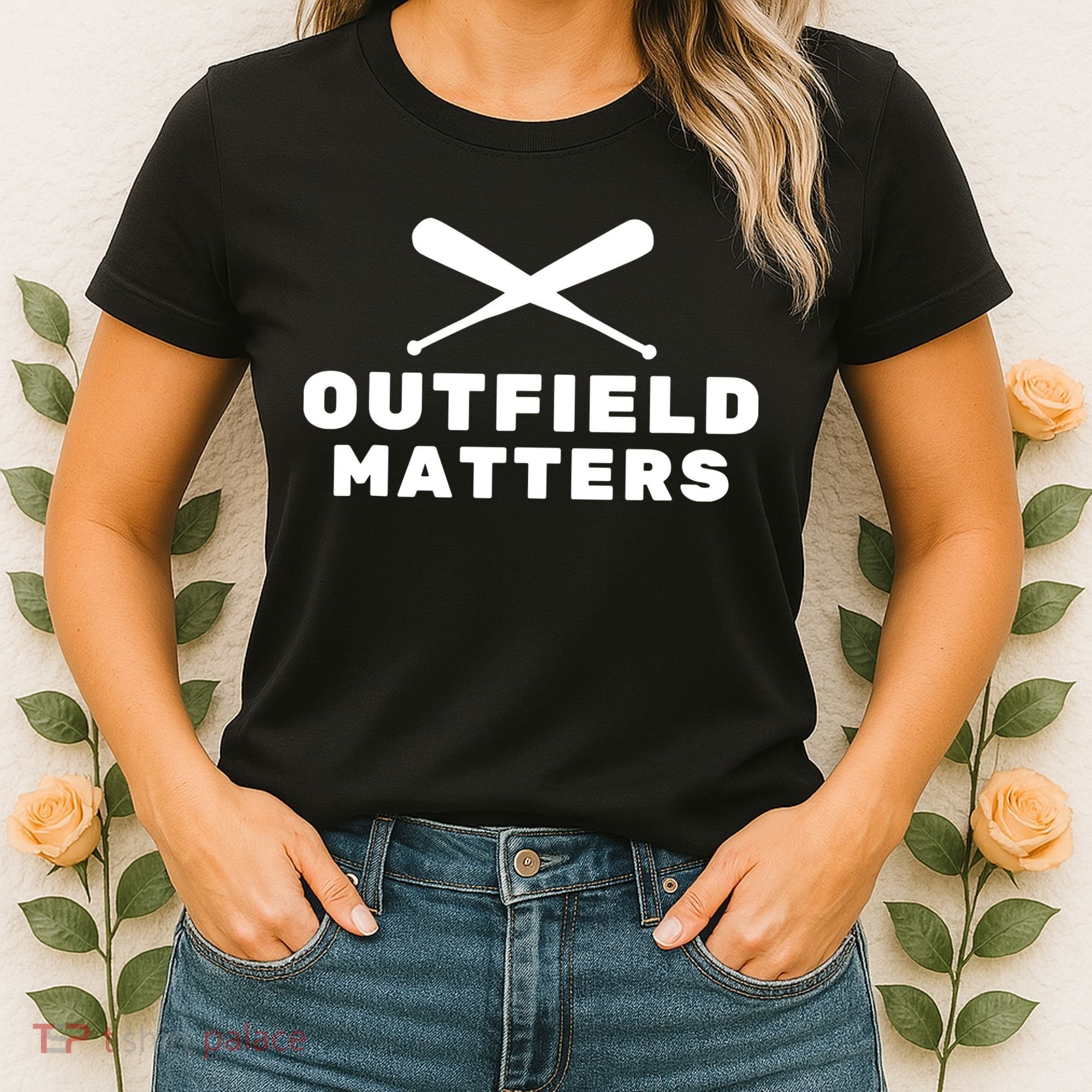 Baseball Sport Baseball Outfield Matters Baseball Outfields Tank Top Women's T-Shirt