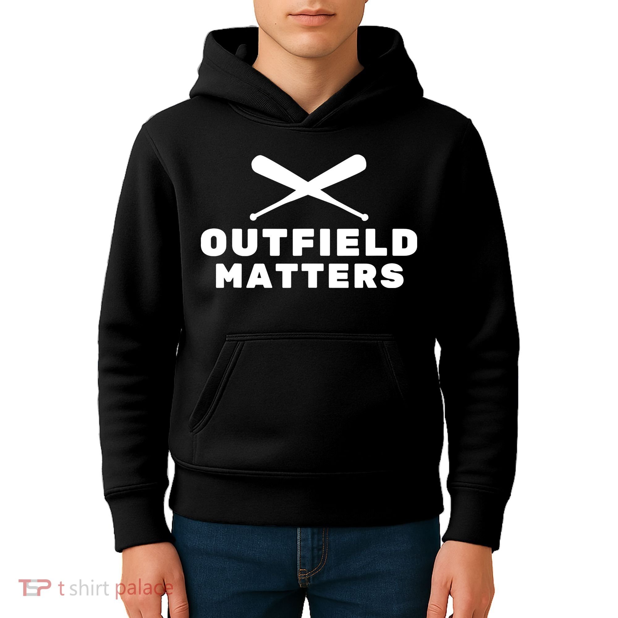 Baseball Sport Baseball Outfield Matters Baseball Outfields Tank Top Kids Hoodie