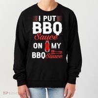 Bbq Sauce Barbeque Recipes Korean Barbecue Keto Gift Women's Sweatshirt thumb 0