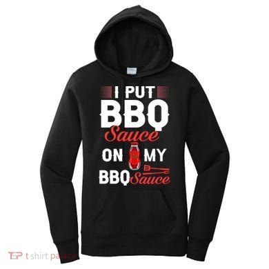 Bbq Sauce Barbeque Recipes Korean Barbecue Keto Gift Women's Hoodie