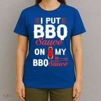 Bbq Sauce Barbeque Recipes Korean Barbecue Keto Gift T-Shirt thumb 4
