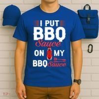 Bbq Sauce Barbeque Recipes Korean Barbecue Keto Gift T-Shirt thumb 6