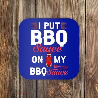 Bbq Sauce Barbeque Recipes Korean Barbecue Keto Gift Coaster