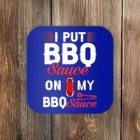 Bbq Sauce Barbeque Recipes Korean Barbecue Keto Gift Coaster thumb 0