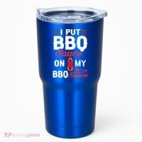 Bbq Sauce Barbeque Recipes Korean Barbecue Keto Gift Tumbler thumb 0