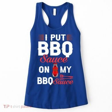 Bbq Sauce Barbeque Recipes Korean Barbecue Keto Gift Women's Tank Top
