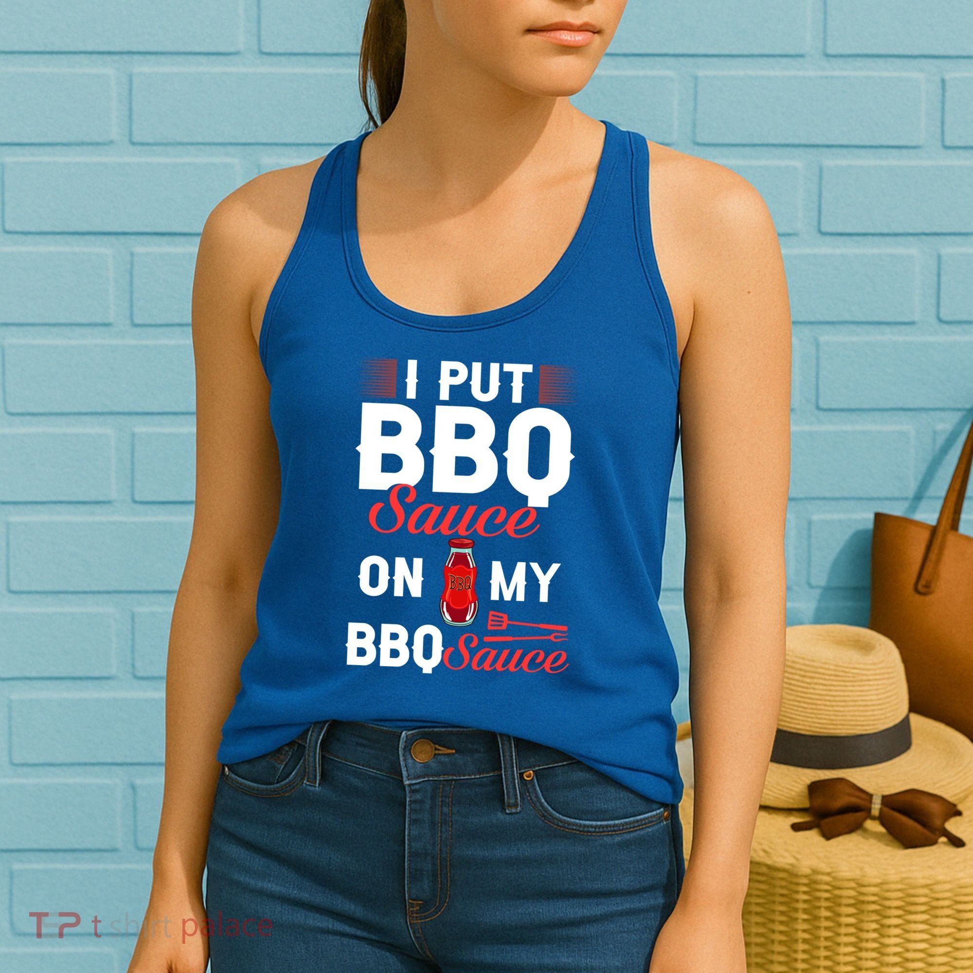 Bbq Sauce Barbeque Recipes Korean Barbecue Keto Gift Women's Tank Top