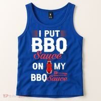 Bbq Sauce Barbeque Recipes Korean Barbecue Keto Gift Tank Top thumb 2