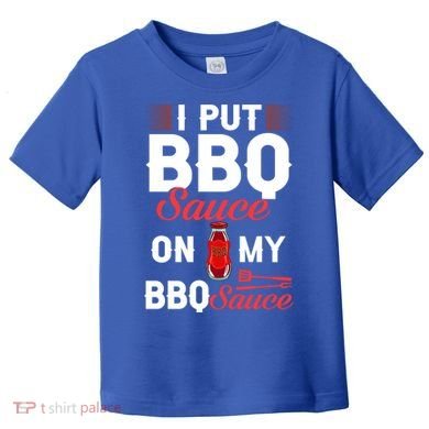 Bbq Sauce Barbeque Recipes Korean Barbecue Keto Gift Toddler T-Shirt