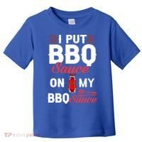 Bbq Sauce Barbeque Recipes Korean Barbecue Keto Gift Toddler T-Shirt thumb 0