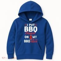 Bbq Sauce Barbeque Recipes Korean Barbecue Keto Gift Kids Hoodie thumb 0