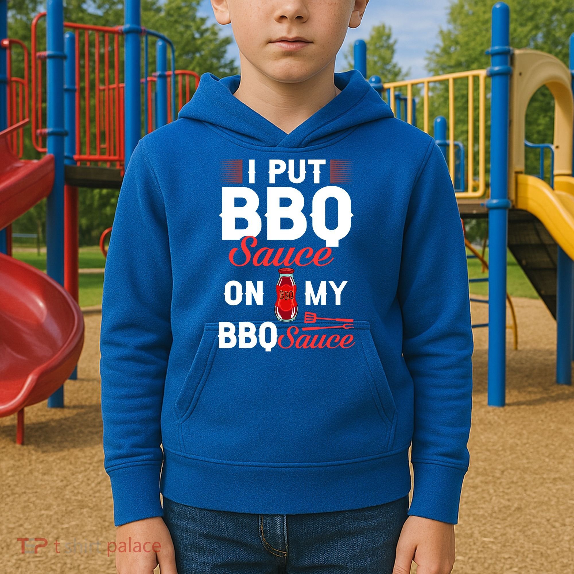 Bbq Sauce Barbeque Recipes Korean Barbecue Keto Gift Kids Hoodie