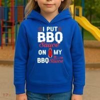 Bbq Sauce Barbeque Recipes Korean Barbecue Keto Gift Kids Hoodie thumb 3