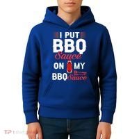 Bbq Sauce Barbeque Recipes Korean Barbecue Keto Gift Kids Hoodie thumb 4