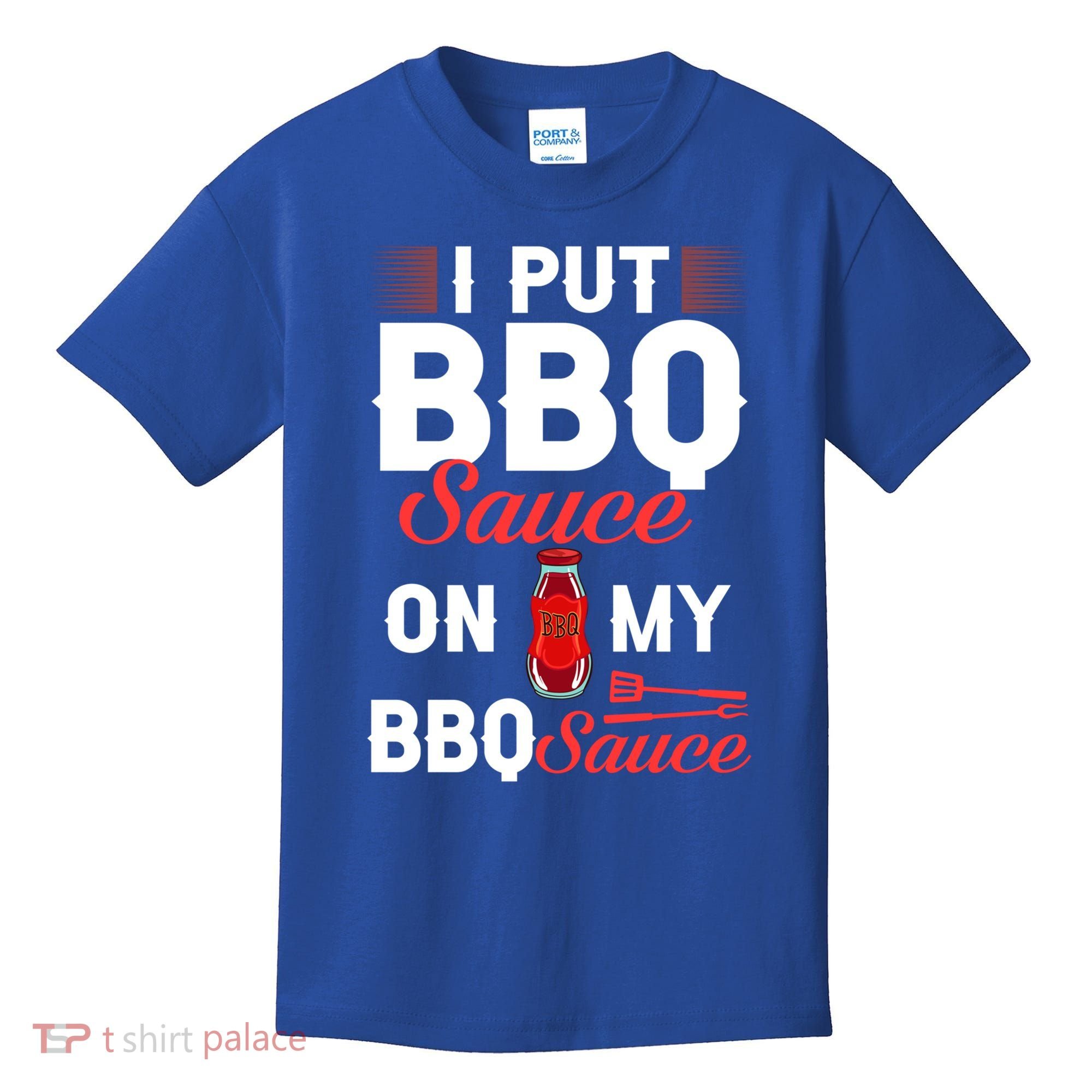 Bbq Sauce Barbeque Recipes Korean Barbecue Keto Gift Kids T-Shirt