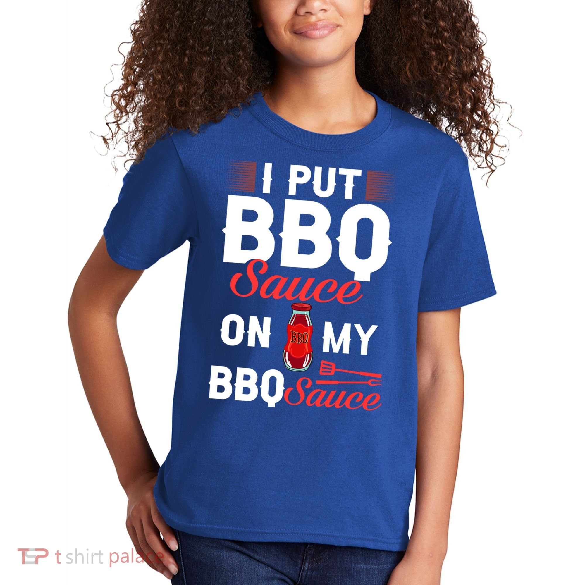Bbq Sauce Barbeque Recipes Korean Barbecue Keto Gift Kids T-Shirt