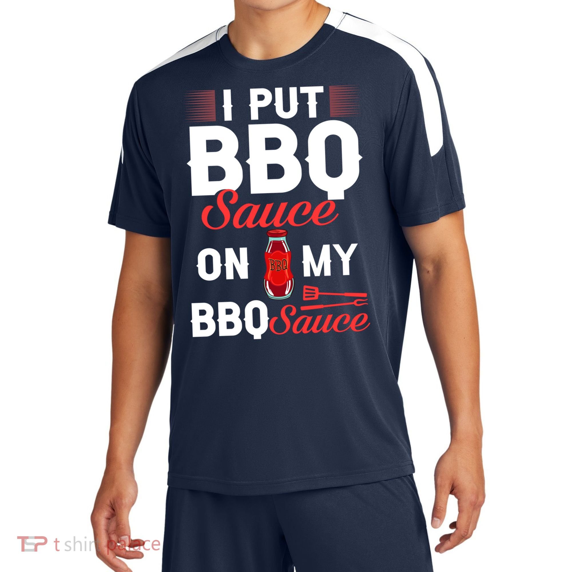 Bbq Sauce Barbeque Recipes Korean Barbecue Keto Gift Sport-Tek Competitor United Soccer Jersey