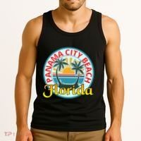 Beach Spring Break Please FL Panama City Beach Tank Top thumb 3