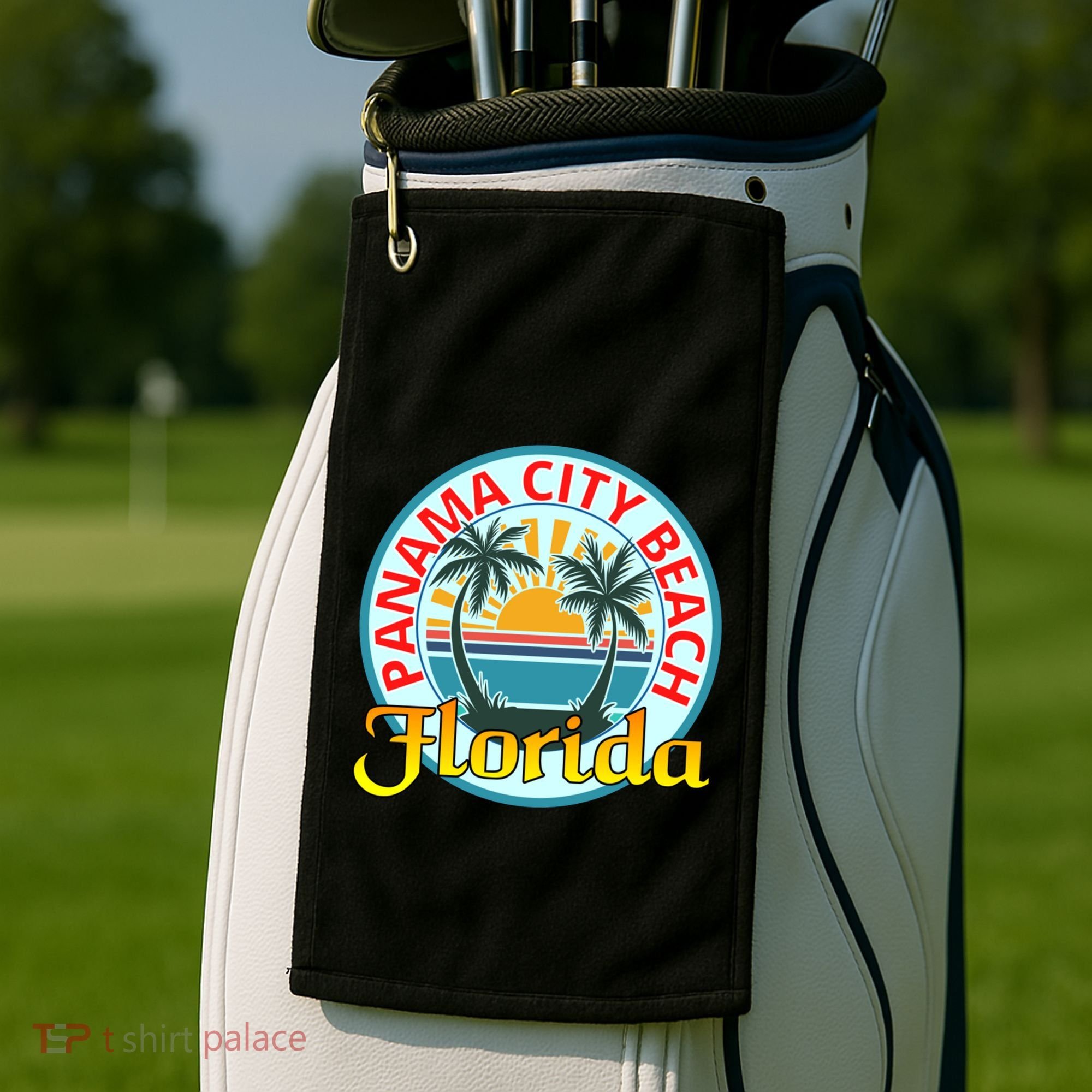 Beach Spring Break Please FL Panama City Beach Golf Towel