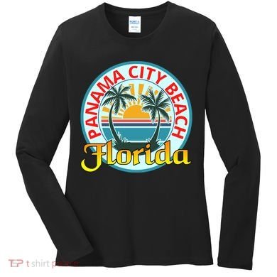 Beach Spring Break Please FL Panama City Beach Women's Long Sleeve Shirt