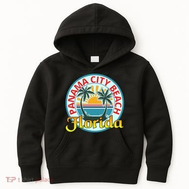 Beach Spring Break Please FL Panama City Beach Kids Hoodie