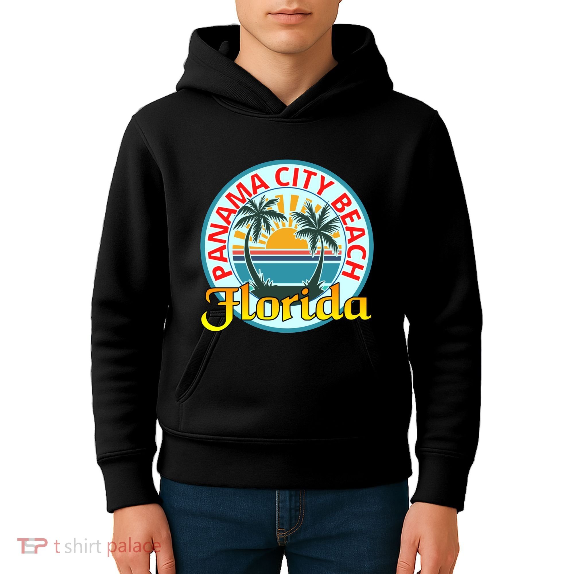 Beach Spring Break Please FL Panama City Beach Kids Hoodie