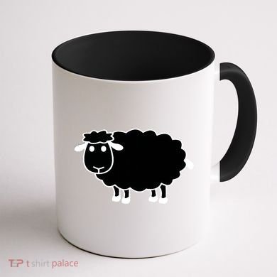 Black Sheep Coffee Mug back