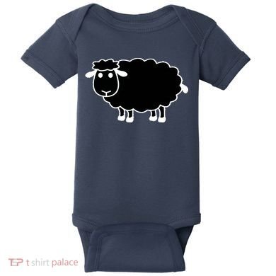 Black Sheep Baby Bodysuit