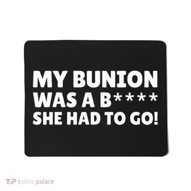 Bunion Surgery Mousepad