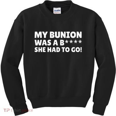 Bunion Surgery Kids Sweatshirt