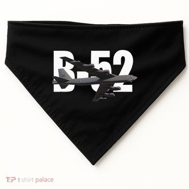 B52 Stratofortress Bomber Plane Aircraft USA-Made Doggie Bandana